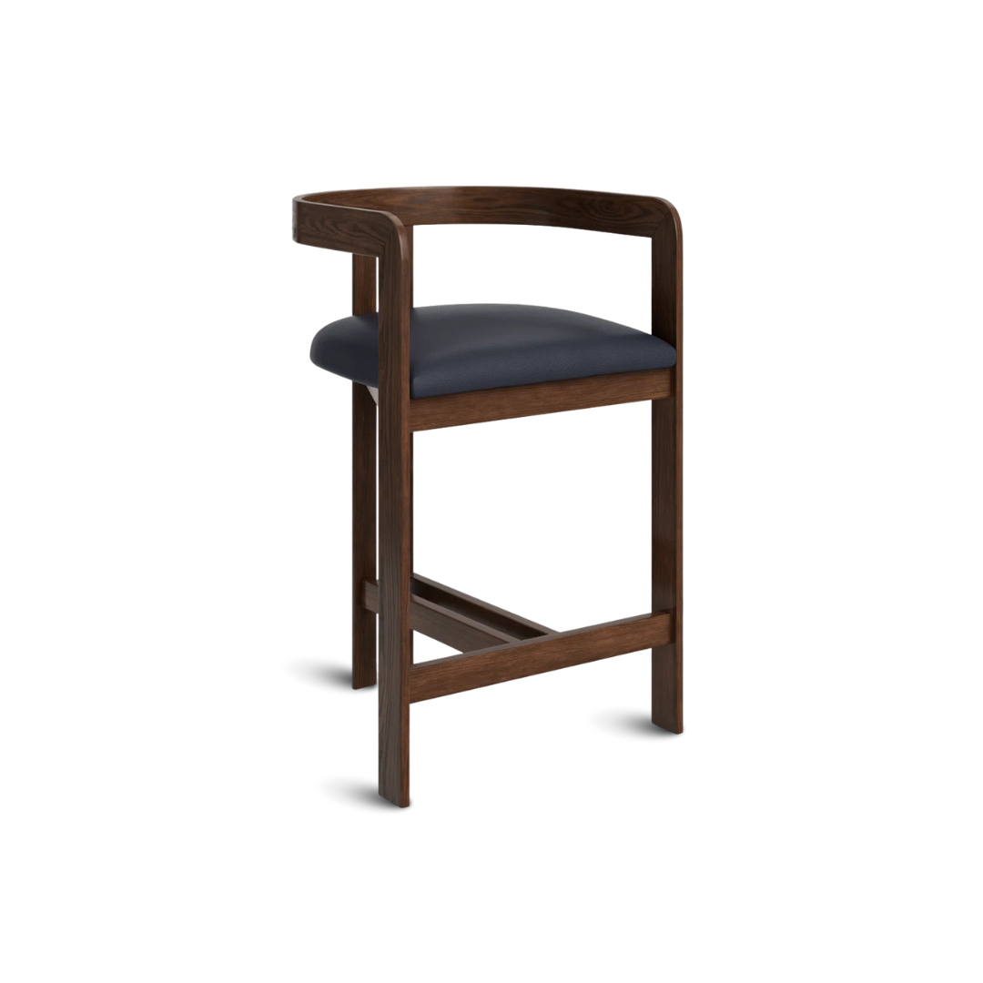Classic Dora stool made from premium teak wood with artisanal craftsmanship